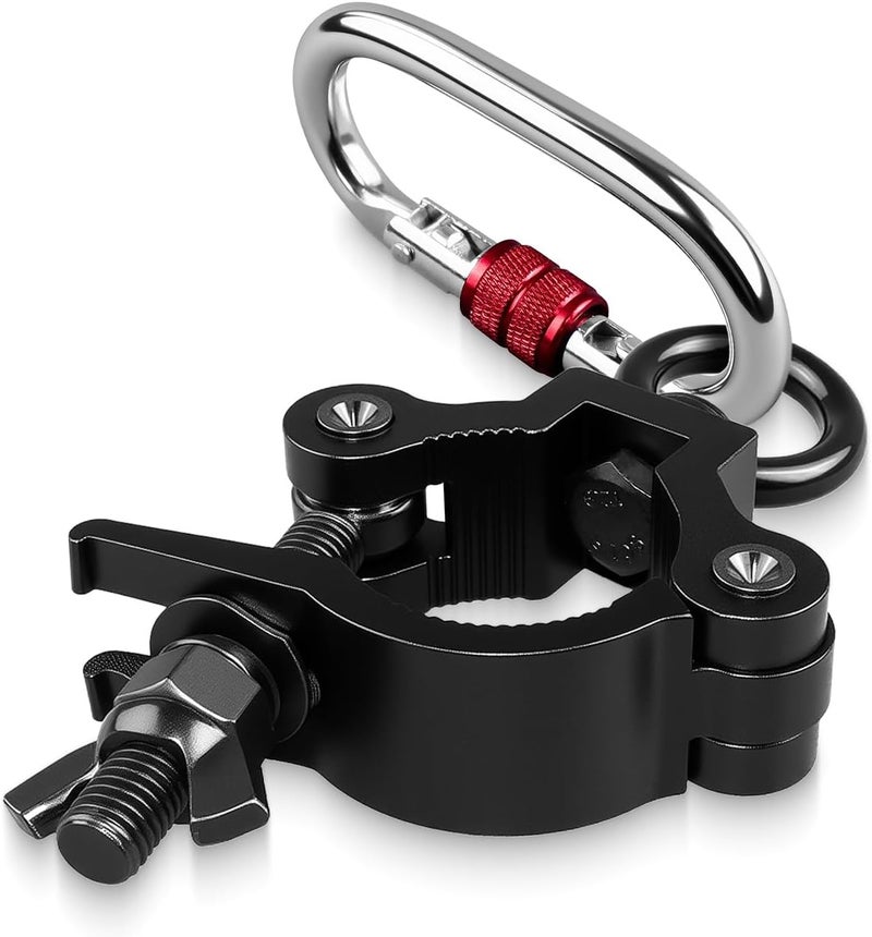 THXCHER 35-45mm Pole Dancing Hanging Clamp, 220lbs Capacity Heavy Duty Rotation Device with Locking Mechanism for Aerial Yoga Hammock Silk Fitness Training Equipment - Image 1
